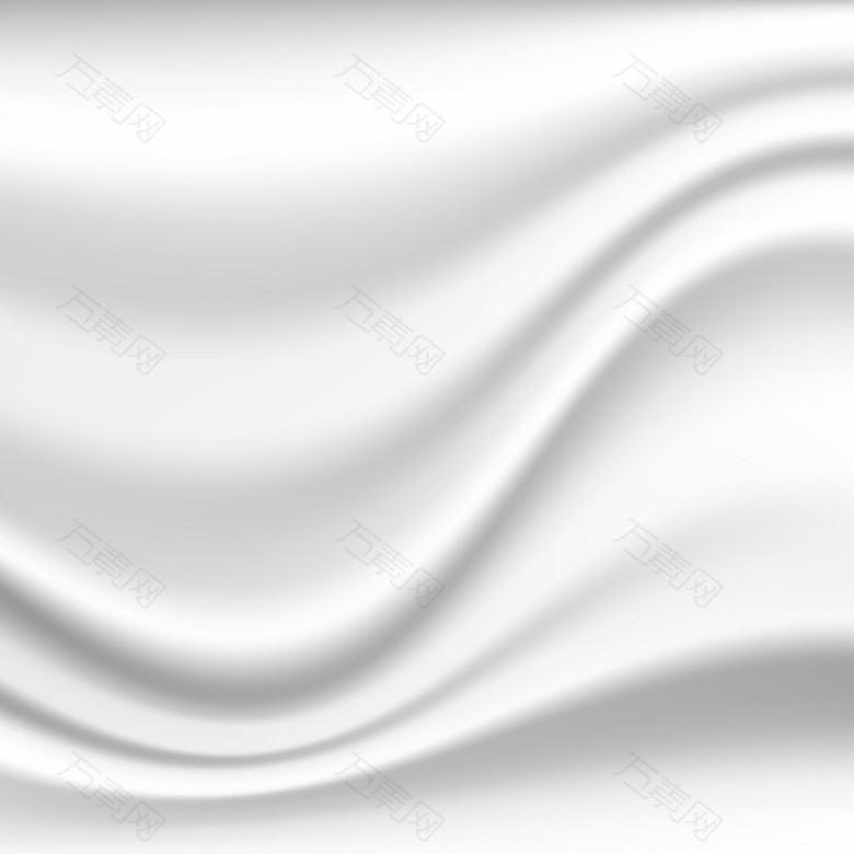 白色丝绸质感矢量背景