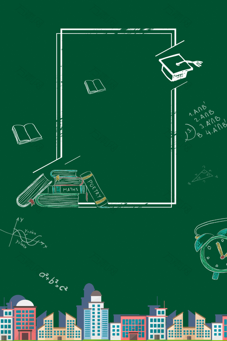 毕业季学校背景素材背景素材图片下载 万素网