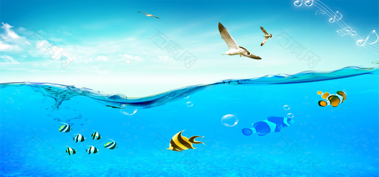 淘宝背景海报banner海报