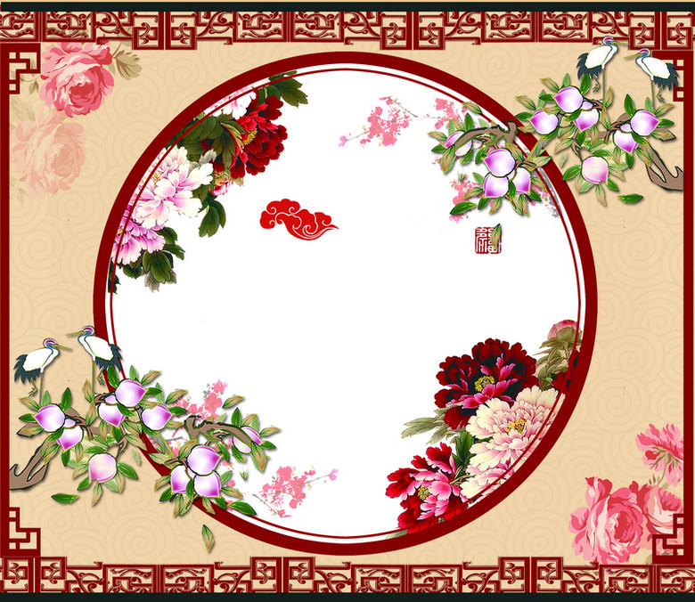 中国花 素材 免费中国花图片素材 中国花素材大全 万素网
