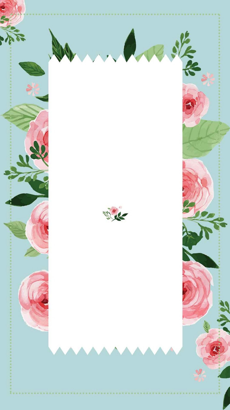 服装店花店化妆品小清新h5背景素材