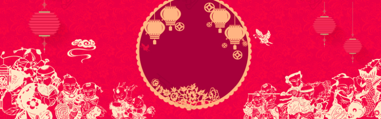 浪漫中国风新春促销banner