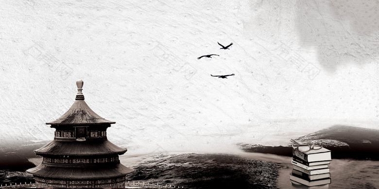 毕业纪念画册背景素材