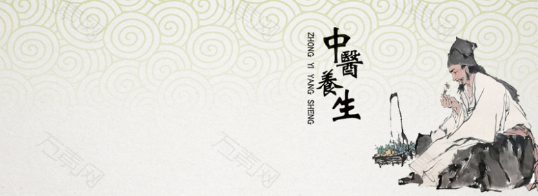 中医中药中国风背景
