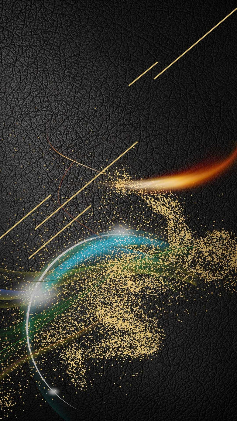 黑色科技光束励志h5背景素材