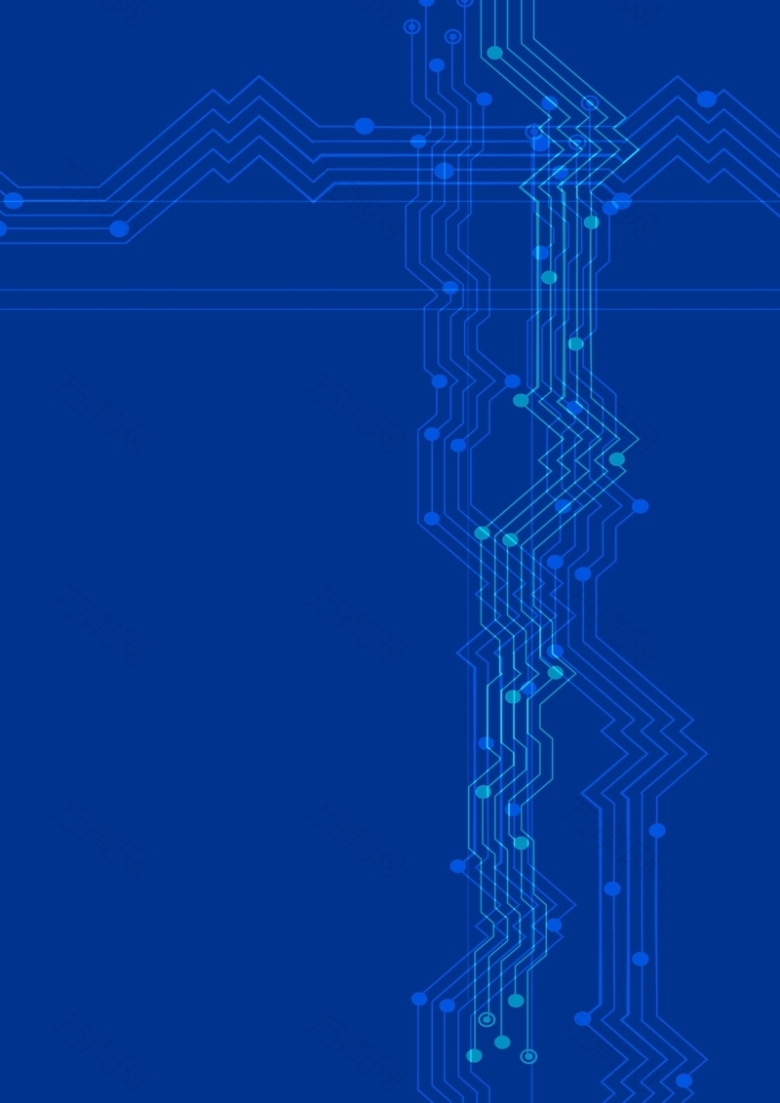 矢量科技信息电子线路背景