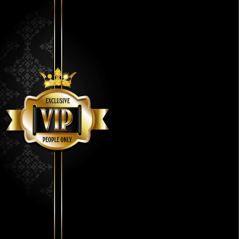 VIP艺术风格背景素材