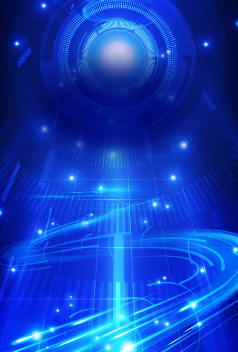 蓝色科技未来人工工智能科学