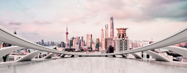 大气banner背景