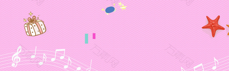 小清新可爱童装上新季海报banner