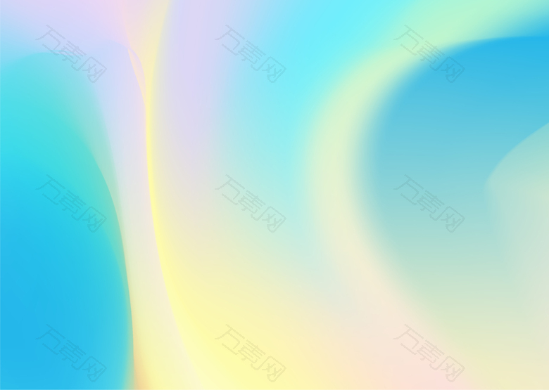 渐变流体抽象图案背景模板