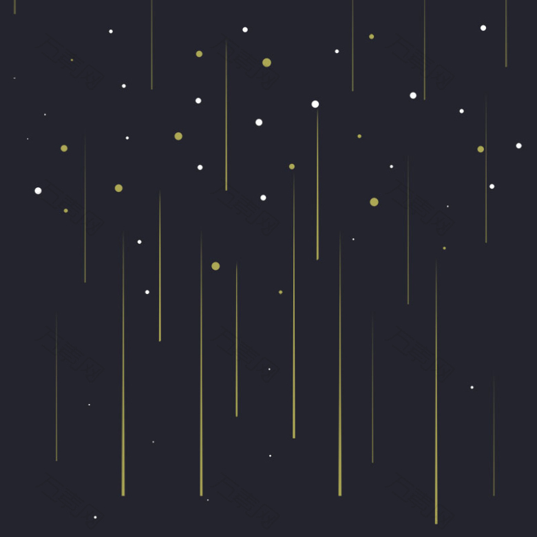简约黑色流星雨背景