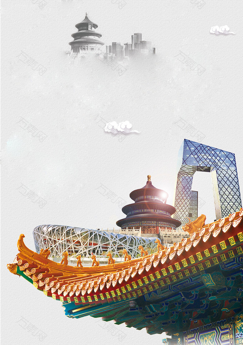 旅游圣地海报设计