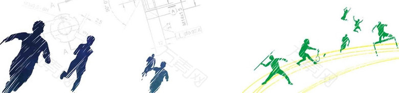 跑步运动海报banner