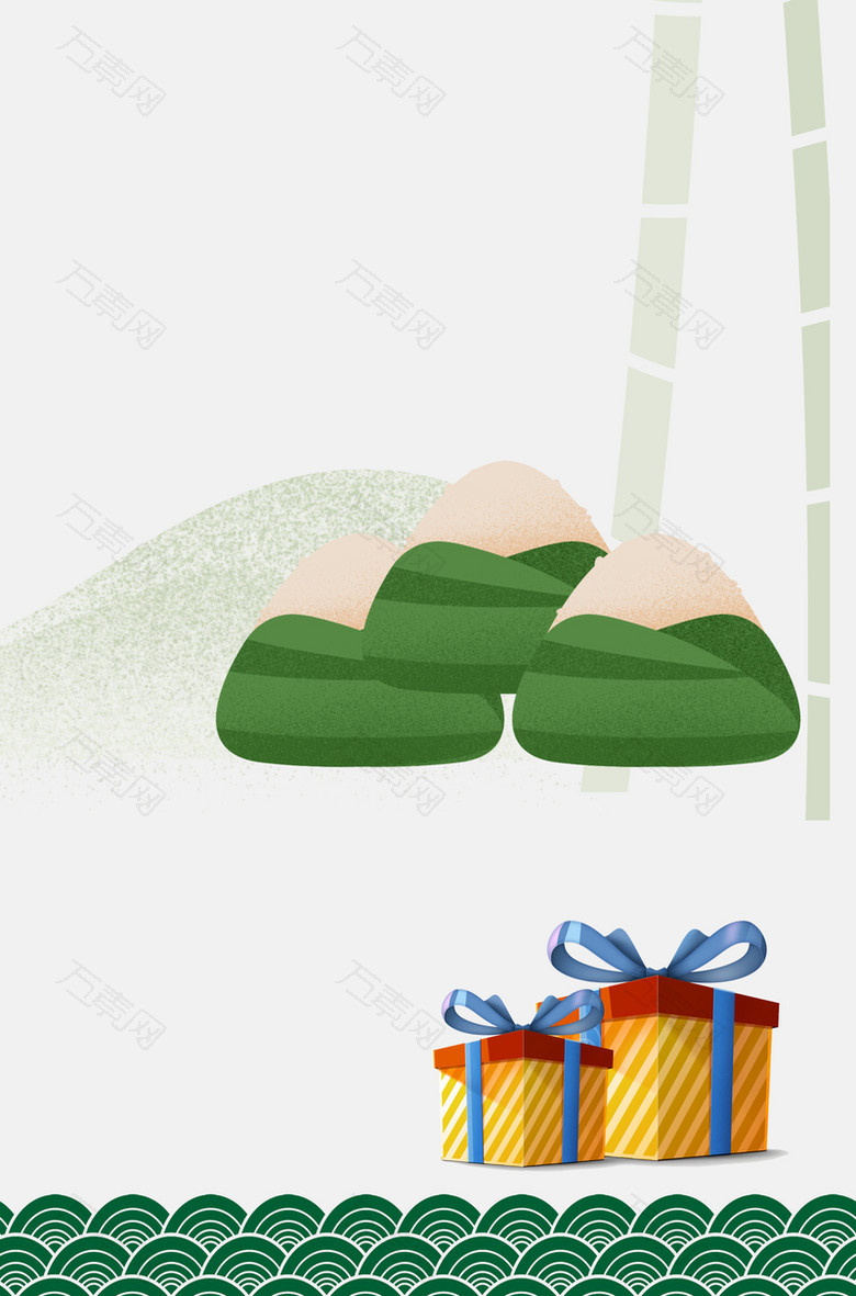 购物促销扁平广告背景素材