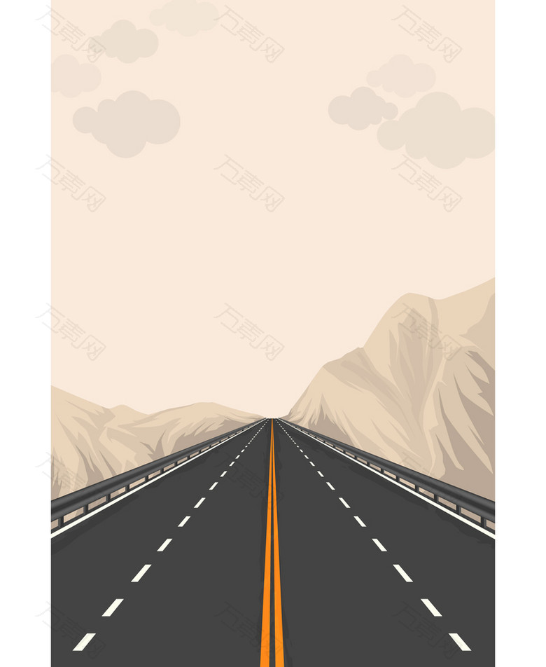 扁平卡通跑道比赛跑道背景设计