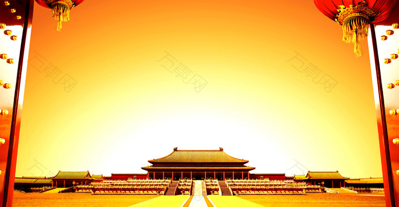 故宫元素素材背景