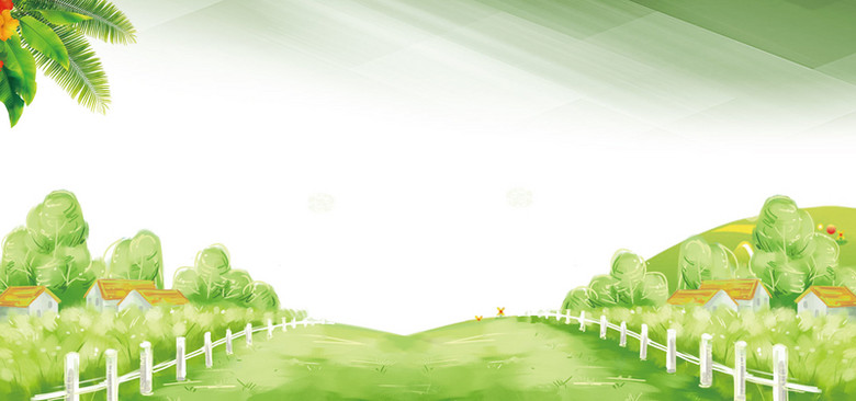 春天绿色草地海报背景 卡通 手绘 19 900px 编号 Jpg格式 万素网