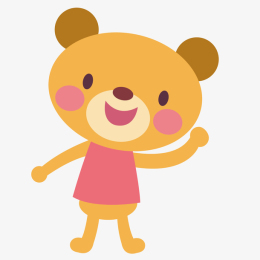 黄色卡通小熊图片免费下载-黄色卡通小熊素材-万素网