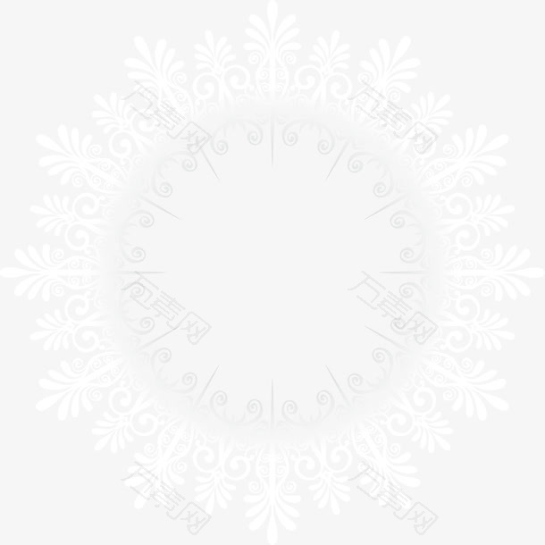 雪花冰雪游元素