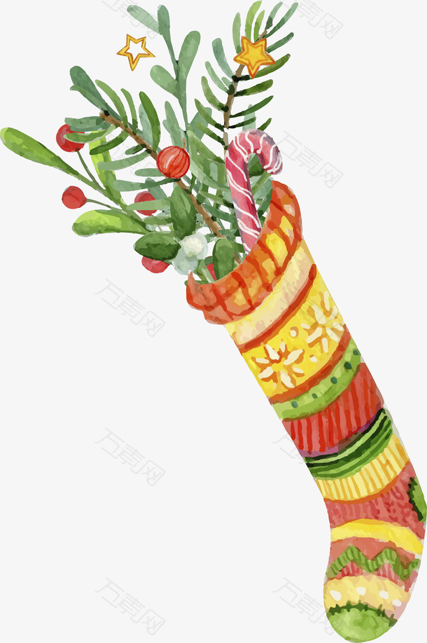 可爱手绘彩色袜子棉袜