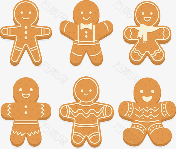 手工制作圣诞节姜饼