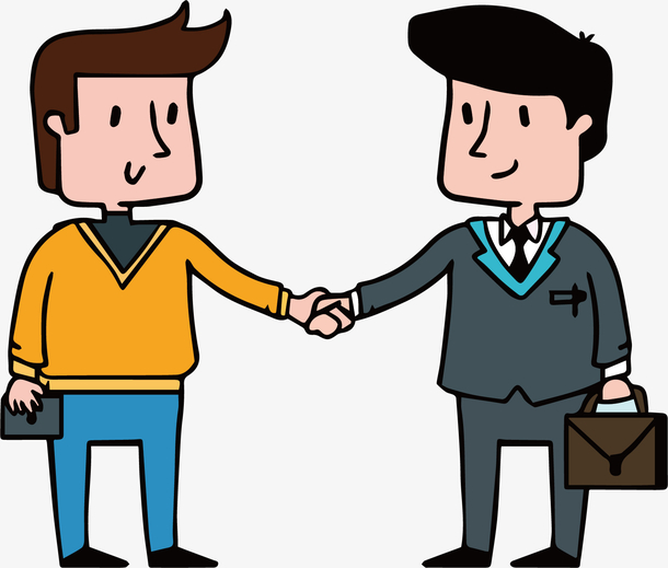 手绘握手 素材 免费手绘握手图片素材 手绘握手素材大全 万素网