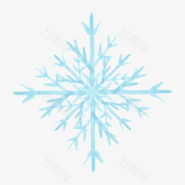 冬天雪花设计图案