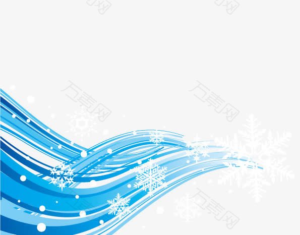 圣诞雪花素材