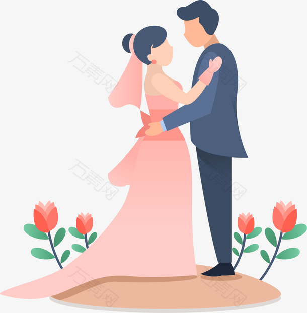 浪漫温馨的情侣夫妻