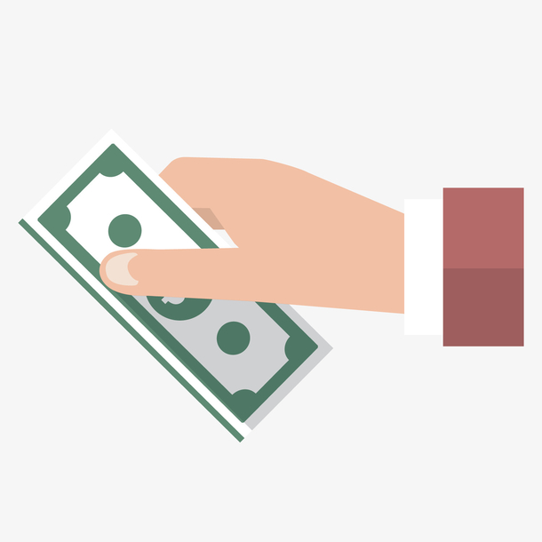 现金付款png下载