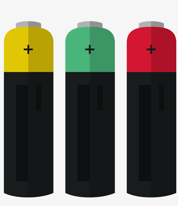 电池简笔画 颜色图片