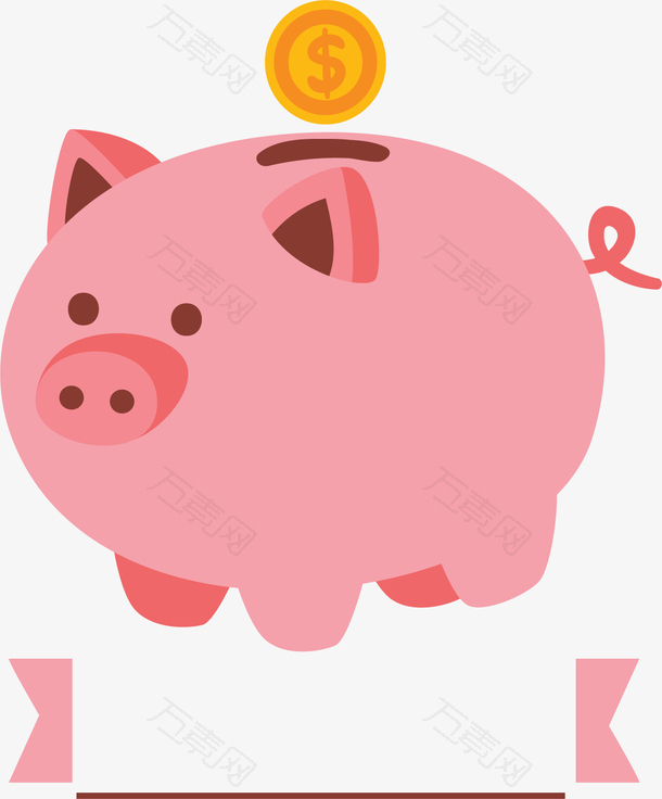 金融投资小猪存钱罐