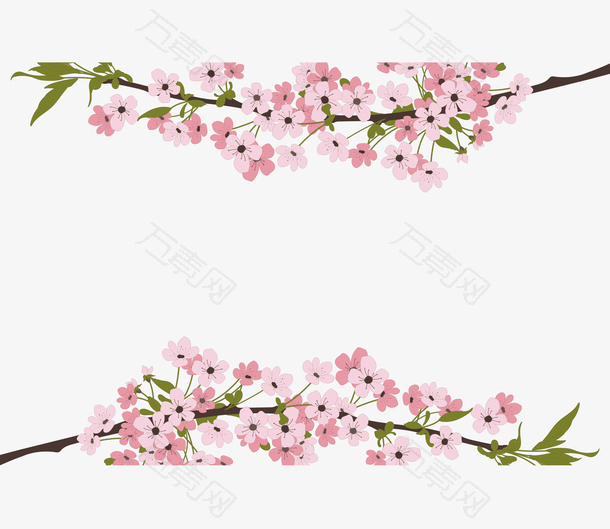 春天粉红浪漫桃花