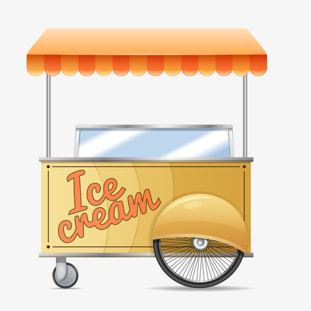 卡通流动食品车辆设计