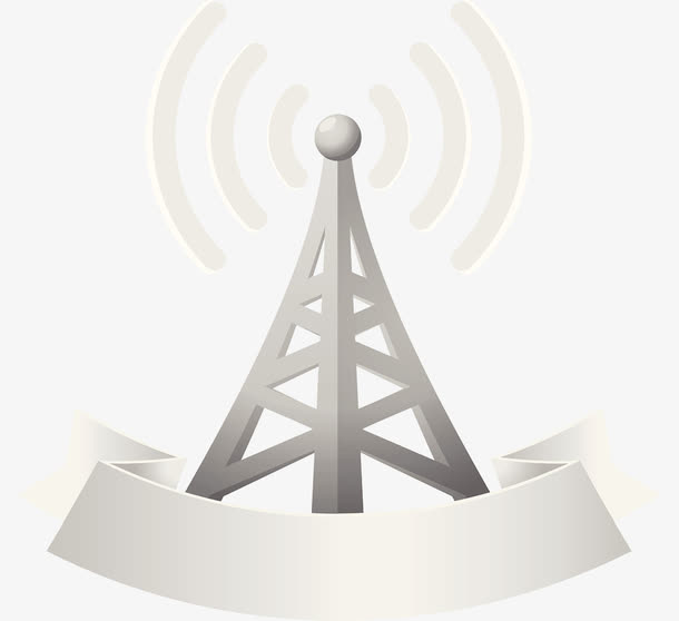 立体无线电信号图标