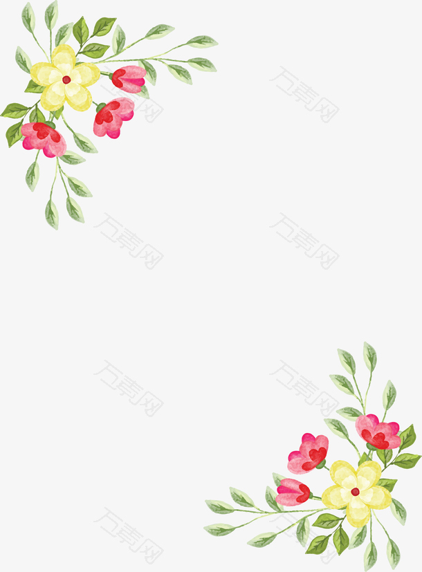 可爱春天碎花花丛