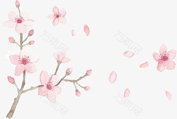 粉红色浪漫桃花
