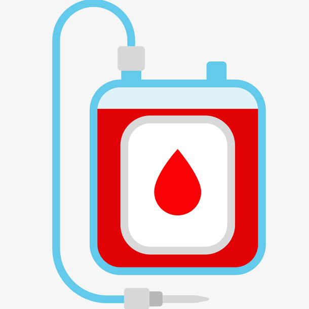 血包彩色矢量插画