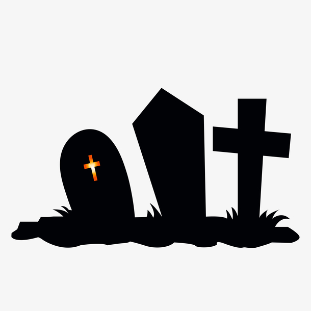 坟墓装饰素材图案