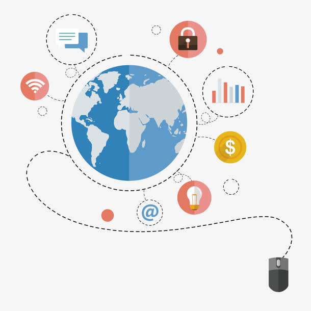 科学图案卡通技术素材png元素素材图片下载-万素网