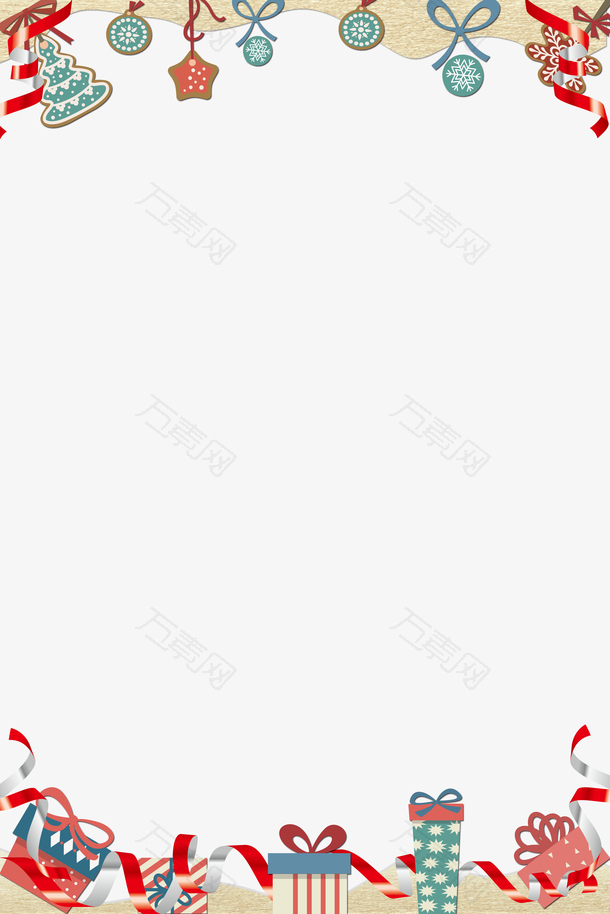 卡通圣诞挂件装饰