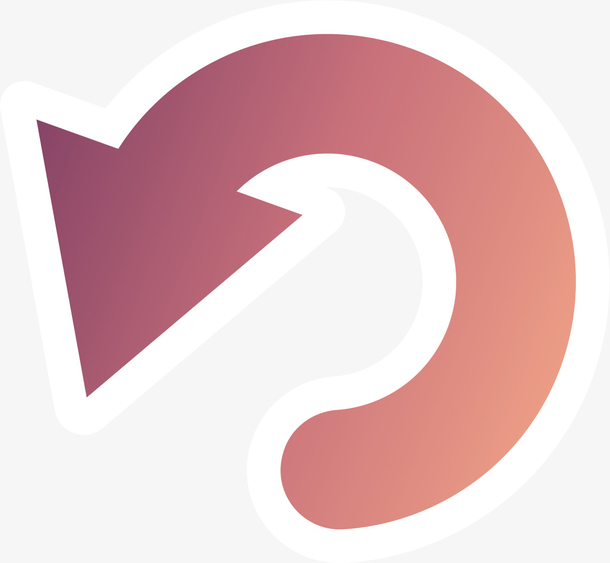 矢量立体箭头图标