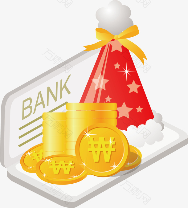 金币圣诞帽