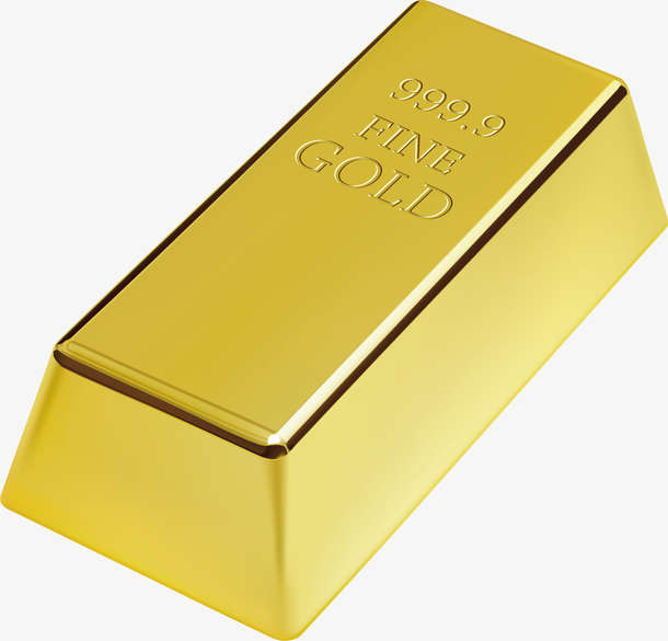 金砖金块png元素素材图片下载-万素网