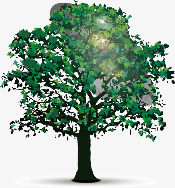 矢量图树元素图片-矢量图树素材下载-万素网