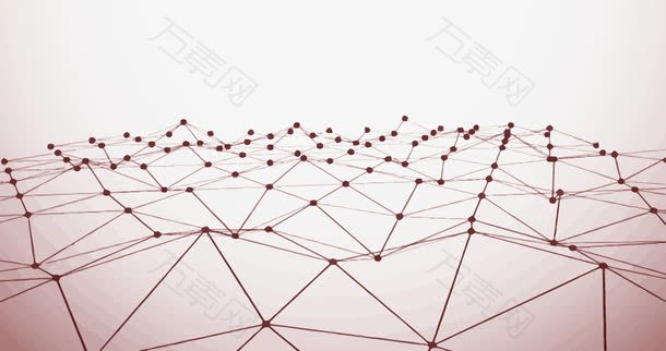 矢量点连线底纹