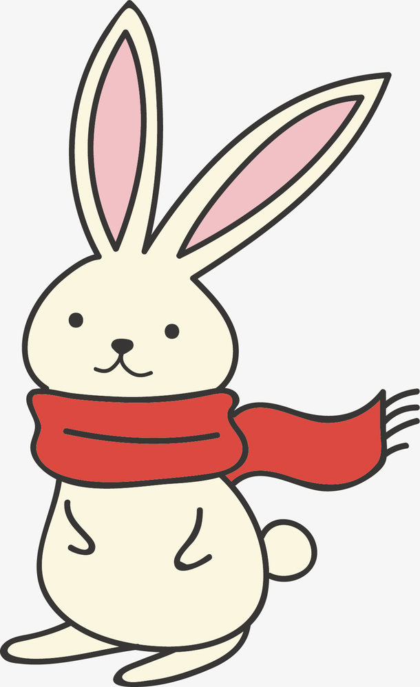 小兔子的样子卡通图片图片