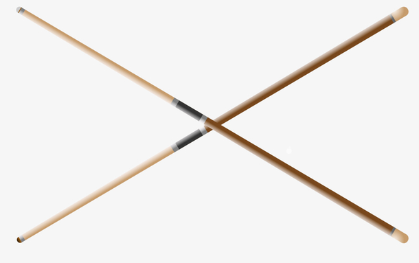 高清透明素材台球桌