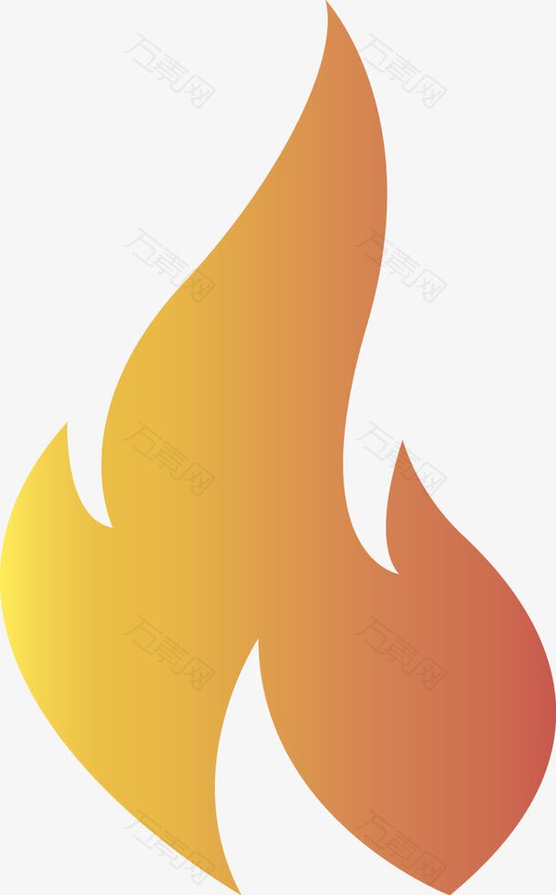 卡通火苗火标志图片
